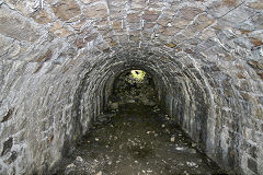 
The Southern section of the tramroad tunnel, Garnddyrys Forge, October 2017