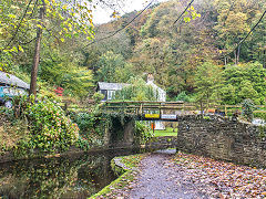 
Hills Tramroad, Llanfoist Wharf tramroad bridge, November 2014