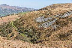 
Hills Tramroad to Garndyrys, April 2015