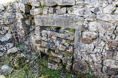 
The ruins of Pen Rhiw Ifor, April 2015