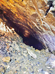 
Pwlldu tunnel Western tunnel interior, May 2015<br>Photo © Jamie Larke