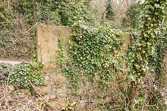 
Darren Quarry loading bank at railway sidings, February 2015