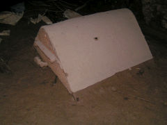 
Darren Quarry, stone tunnel interior, Narrow gauge wagon body, December 2008