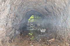 
Darren Quarry stone tunnel and chute, September 2016