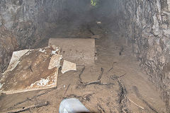 
Darren Quarry stone tunnel and chute, September 2016