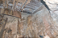 
Darren Quarry stone tunnel and chute, September 2016