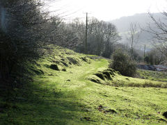 
Darren, top coal level tramway, January 2012