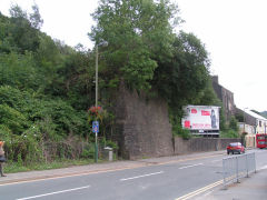 
Monmouthshire Tramroad Long Bridge abutments, August 2008