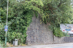 
Monmouthshire Tramroad Long Bridge abutments, September 2015