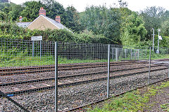 
The tramroad route at Myrtle Cottage, August 2020