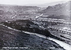 
Waun-fawr Brickworks on the far right of the photo © Photo courtesy of Jim Coomer