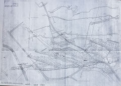 
NCB abandonment plans of the underground workings of Blackvein Colliery, © Photo courtesy of Jim Coomer