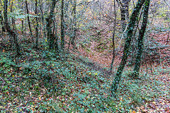 
Level at hairpin bend, Risca Blackvein, November 2015