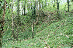 
Hairpin bend level tips, Risca Blackvein, May 2010