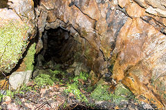 
Waun-fawr lead mine, April 2016