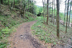 
Waunfawr Tramroad from previous point, Risca Blackvein, May 2010