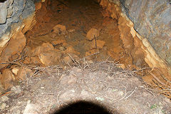 
Interior of Waun-fawr Level, Risca Blackvein, October 2009