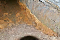 
Interior of Waun-fawr Level, Risca Blackvein, October 2009