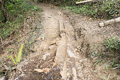 
Pipework running from well, Risca Blackvein, May 2010