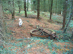 
The winding wheel, Risca Blackvein, October 2007