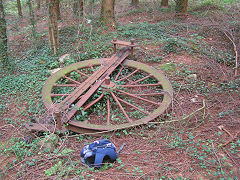 
The winding wheel, Risca Blackvein, August 2008