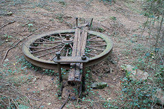 
The winding wheel, Risca Blackvein, October 2009