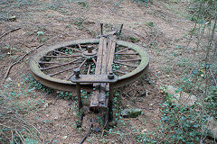 
The winding wheel, Risca Blackvein, October 2009