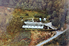 
'Glenside' cottages from the air © Photo courtesy of Jim Coomer