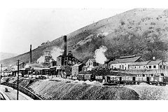 
North Risca Colliery, Crosskeys, the roof of the Cornish engine house has gone, © Photo courtesy of Risca Museum
