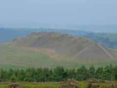 
North Risca Colliery tip, April 2011