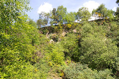
North Risca Colliery Quarry, May 2014