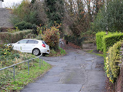 Bush Colliery incline loading bank, Newbridge, November 2020