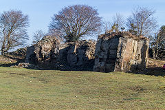 Mynyddislwyn Quarry, February 2019
