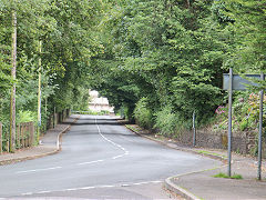 
The later Kendon Tramroad on Park Road, Crumlin, July 2021