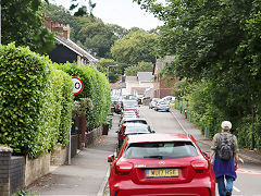 
The later Kendon Tramroad on Commercial Road, Crumlin, July 2021