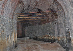 Fan house drift, Crumlin Navigation Colliery, August 2022