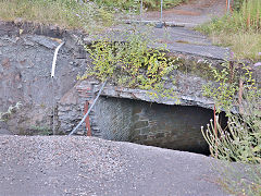 River Ebbw culvert collapse, Crumlin Navigation Colliery, August 2022