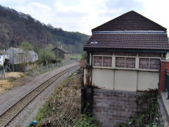 Crumlin Station footbridge, April 2009