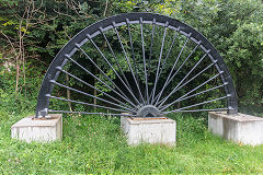 Crumlin winding wheel, August 2020