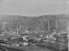 Crumlin Viaduct, c1890, © Photo courtesy of Risca Museum