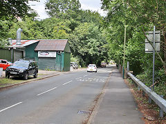 
The later Kendon Tramroad on Park Road, Crumlin, July 2021