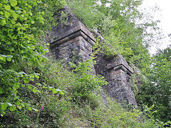 Kendon Viaduct Western parapet, Crumlin, July 2021