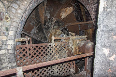 Crumlin Navigation Colliery, Eastern ventilation fan, May 2015
