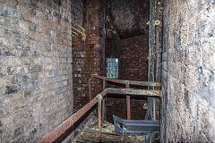 Crumlin Navigation Colliery, Fan house chambers, May 2015
