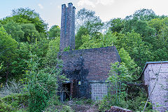 Crumlin Navigation Colliery, Baths boiler room, May 2015
