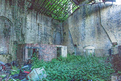 
Crumlin Navigation Colliery, Workshops at pithead, May 2015