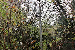 Halls Road trackbed, Newbridge, November 2020