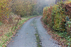 Halls Road to Oakdale and Markham meets the bypass at Pen-rhiw-bica, November 2020