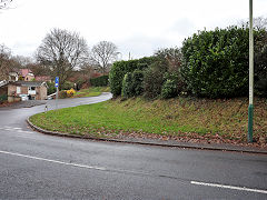 Twyngwyn Colliery loading bank on Halls Road Kendon branch, Newbridge, November 2020