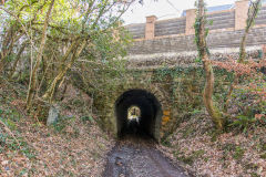 
Twyngwyn Colliery tramway tunnel under GWR TVER, Newbridge, February 2015